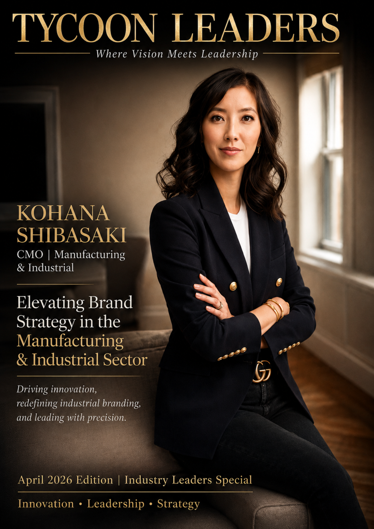 Kohana Shibasaki Elevating Brand Strategy in the Manufacturing and Industrial Sector